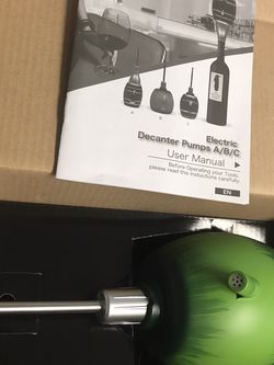 Wine Aerator Electric Decanter Pumps