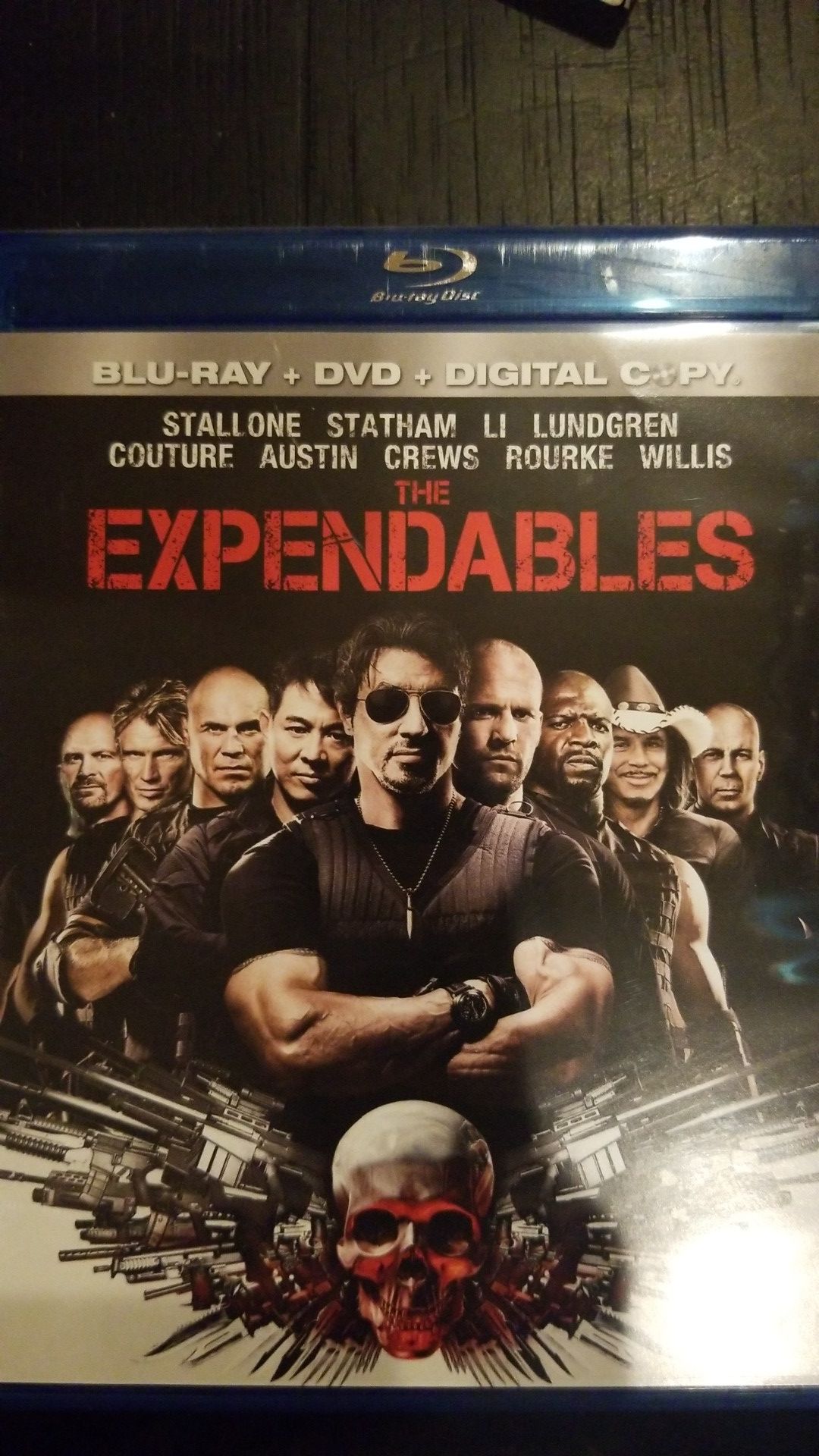 The Expendables Blu-ray +DVD +Digital copy