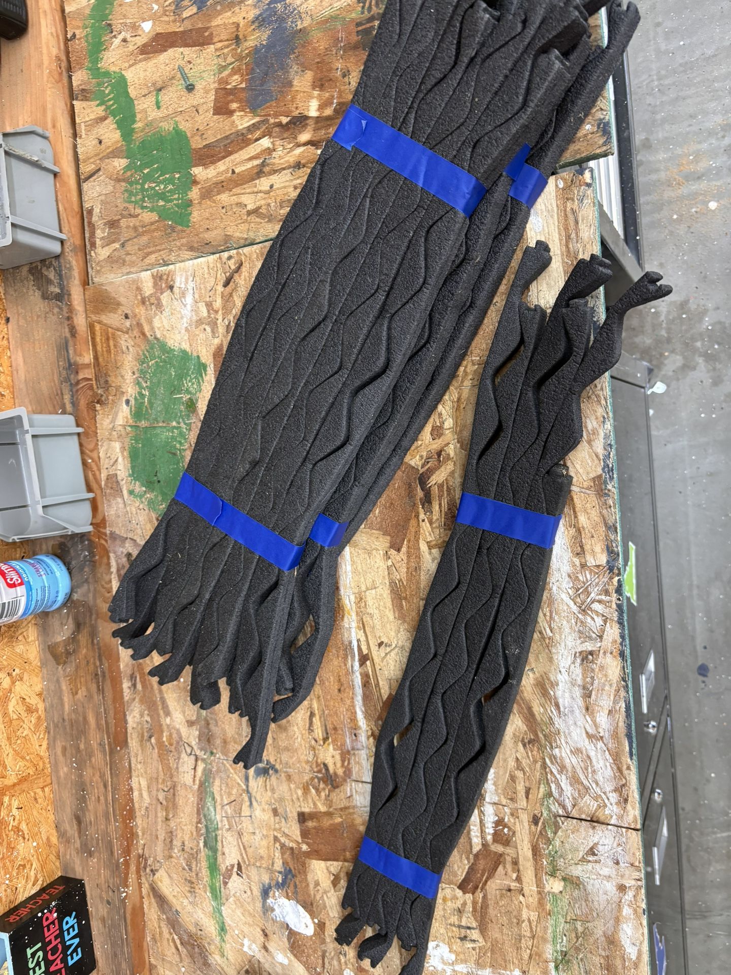 Corrugated Roof Foam Closure Strips