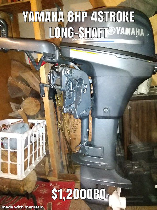 Yamaha 8HP outboard motor