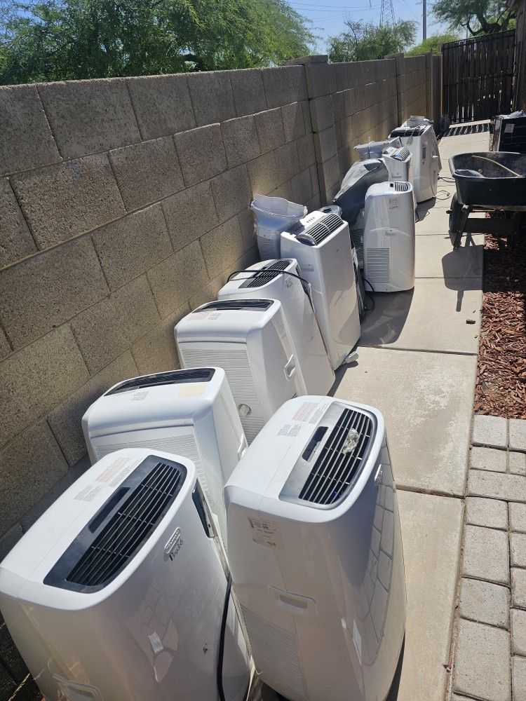 12 portable ac units do not work