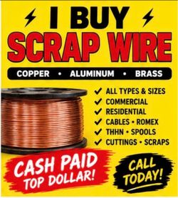 I buy scrap wire scrap copper