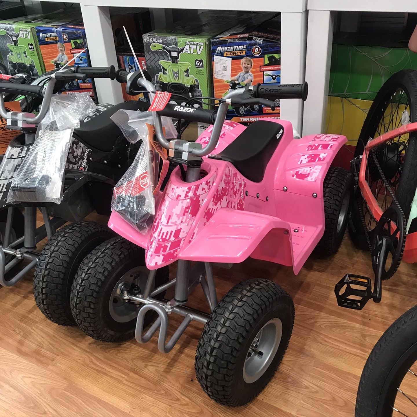 Razor Dirt Quad 24V Electric 4Wheeler ATV TwistGrip