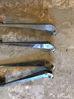 1965 Mercury original wipers Chrome.