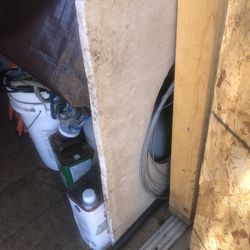 Crema Marfil Countertop & Sound Proof Window With Frame 6” Jamb