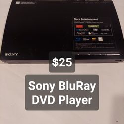 Sony BluRay DVD player Plus Kids Movies and Shows