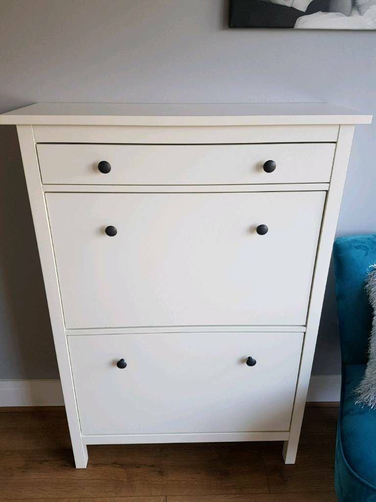 1 Shoes cabinet white ikea