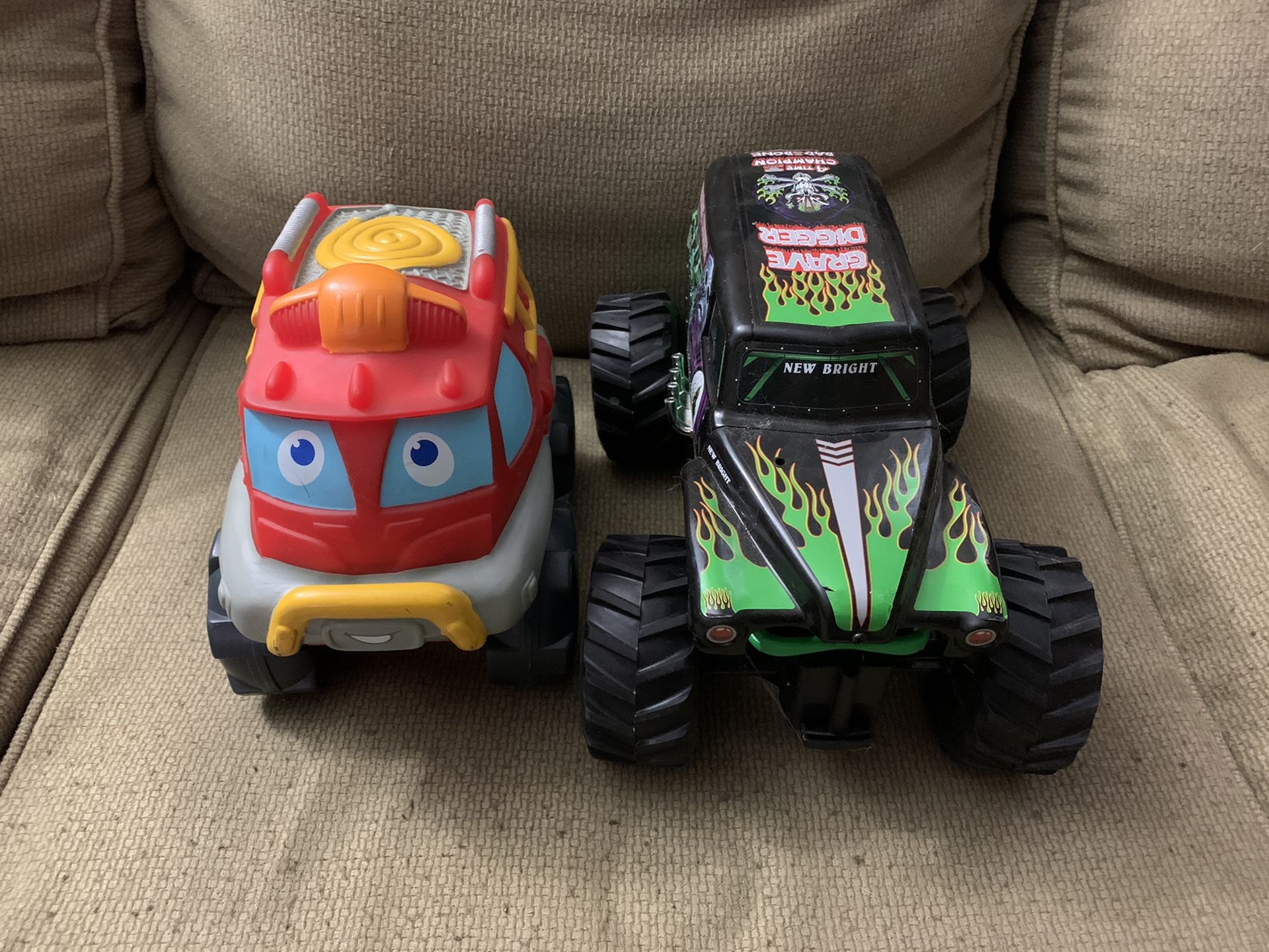 Toy trucks