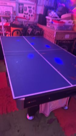 Combo pool table table tennis and air hockey table