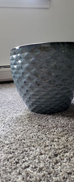 Blue Ceramic Pot