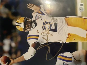 Jemarcus Russell Autographed 8x10