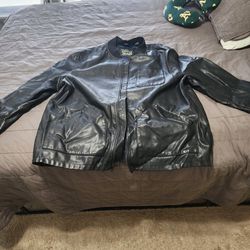 Levis Leather Coat