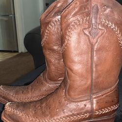 Mens Western Boots Size 9 1/2 