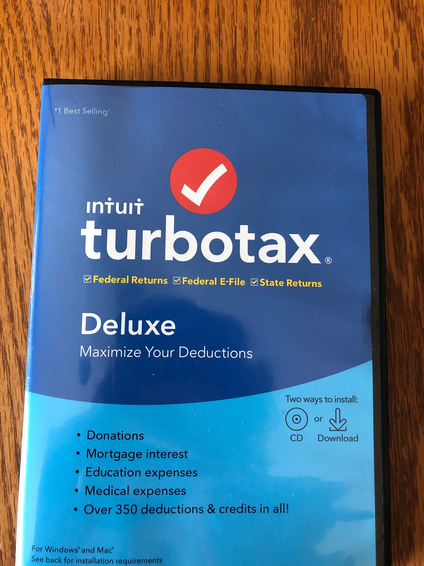 TurboTax software. Brand new! Never used