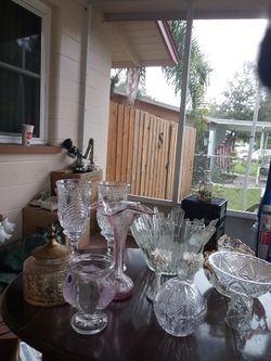 Glassware and crystal