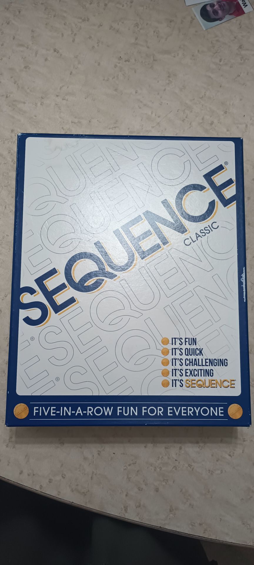 Sequence Classic Card Board Game Jax Goliath 2021 Complete New Sealed
