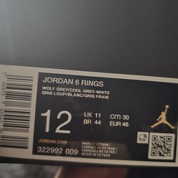Jordan grey 6 rings