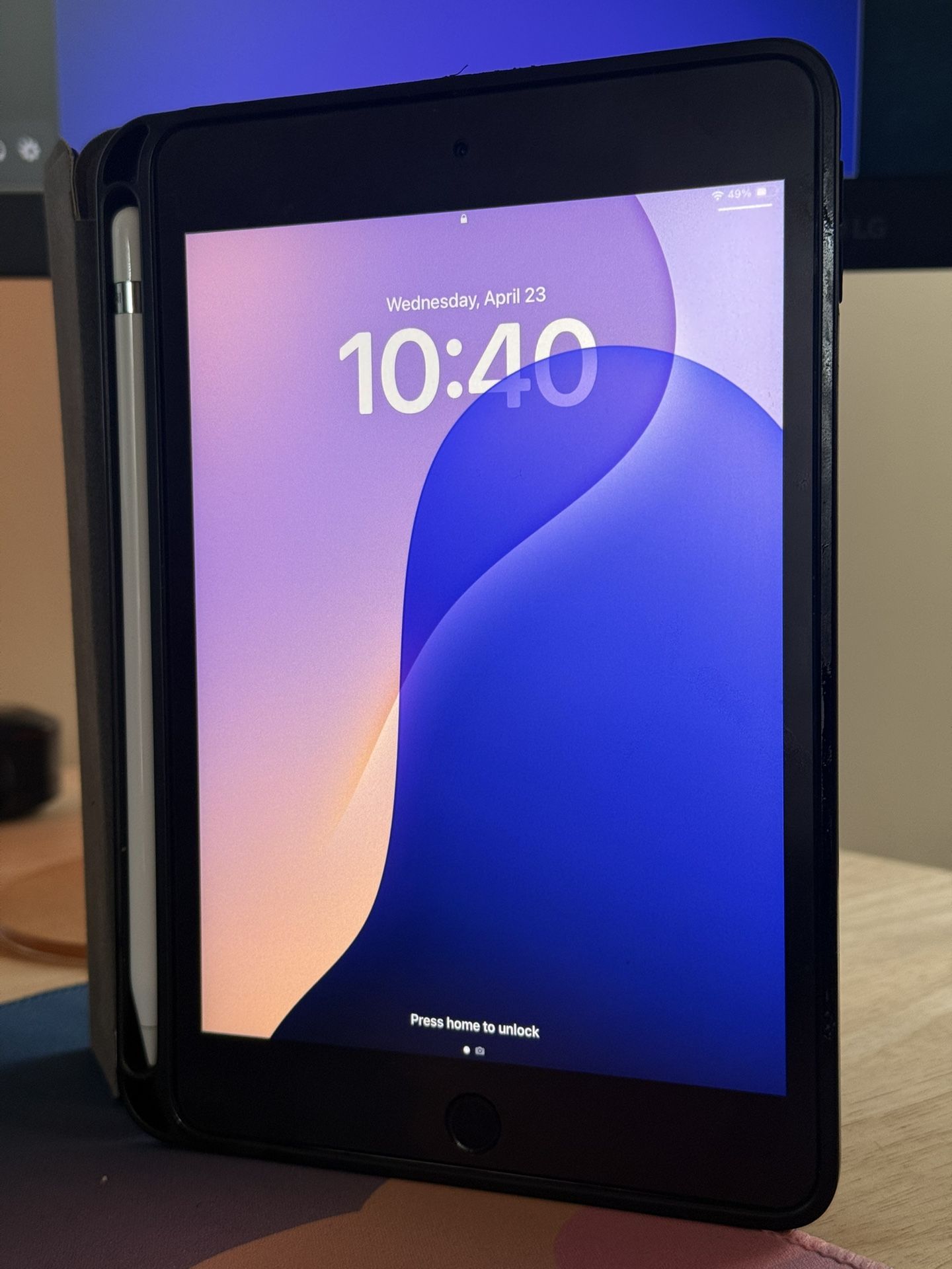 iPad Mini 5 With Apple Pencil Case And Paperlike Screen