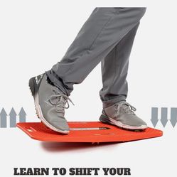 Golf Training Aid Pressure Plate Weight Shift Balance Board Long Drive Chipping 