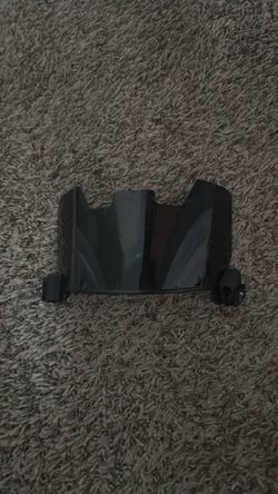 Black football visor