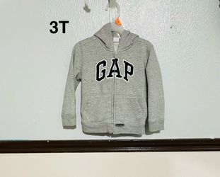 Boys Gray Gap Hoodie Size 3T