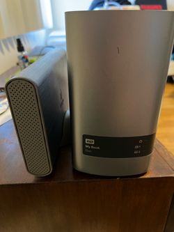 Lot of 7TB empty hard drives storage Iomega and WD MyBook Duo Work Great!