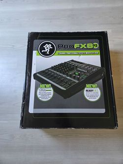 Brand new Mackie ProFX8v2 8-Ch Professional USB Mixer