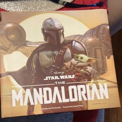 The Art Of Star Wars MANDALORIAN Book Talking Baby Yoda With Pj’s