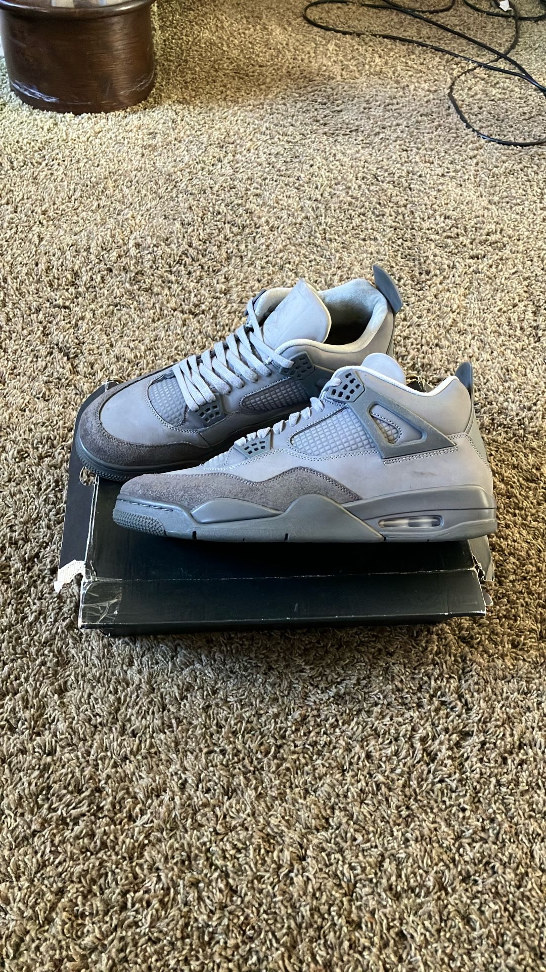 Jordan 4 Wet Cement VNDS Size 13