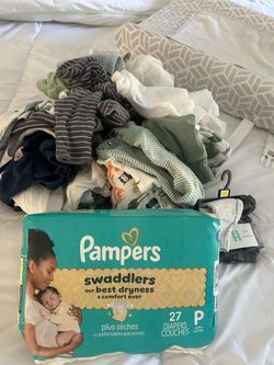 Newborn Diapers & Preemie Boy clothes