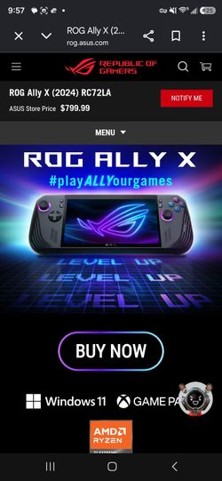 Rog ally x 2TB