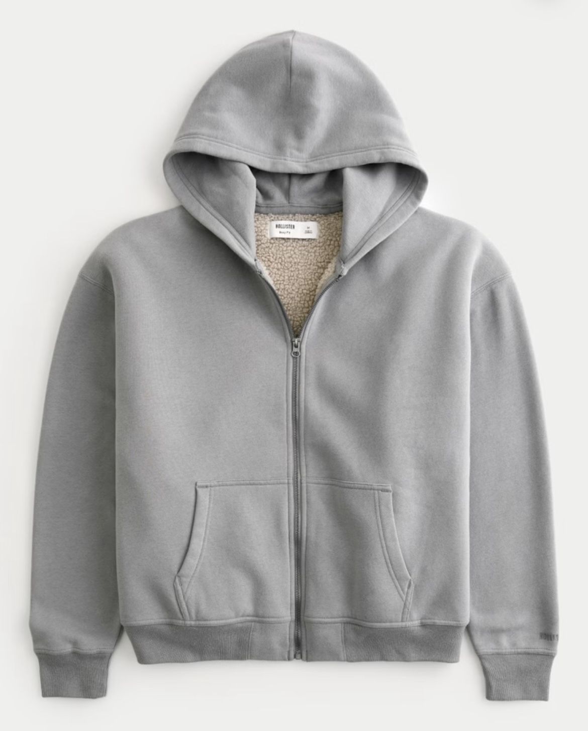 Boxy Fit Hollister Zip Up