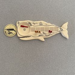 Whale Cribbage Board