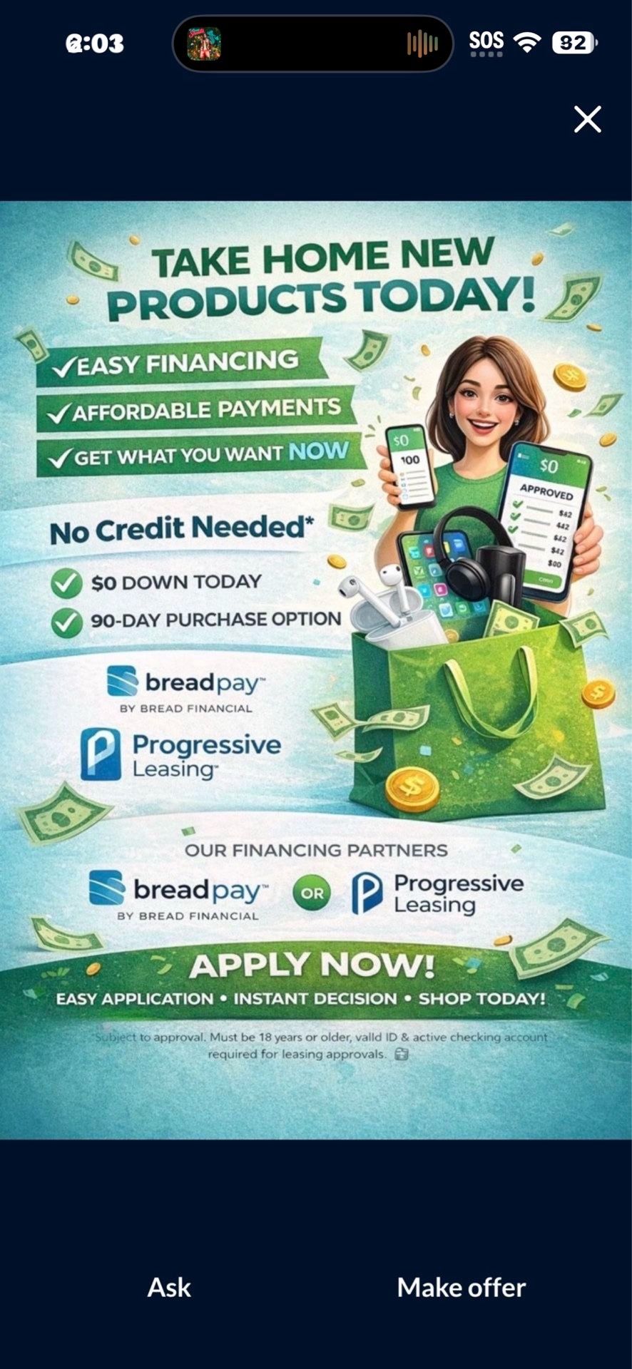 Payment options