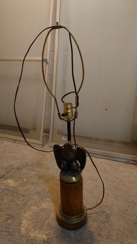 Vintage Brass Lamp 