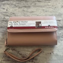 Pink wallet
