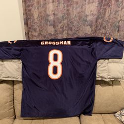 Chicago bears #8 Jersey And Steering Wheel Cover