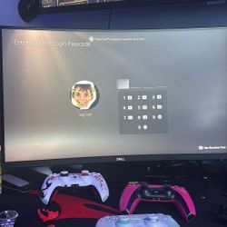 Dell Gaming Monitor Curved 144HZ 