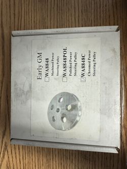 Chrome Power Steering Pulley