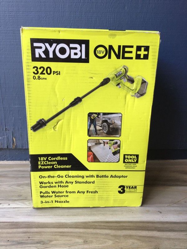 POWER CLEANER RYOBI 18V TOOL ONLY