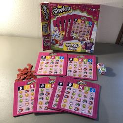 Shopkins bingo game