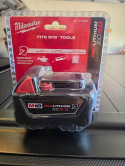 Milwaukee 5ah battery