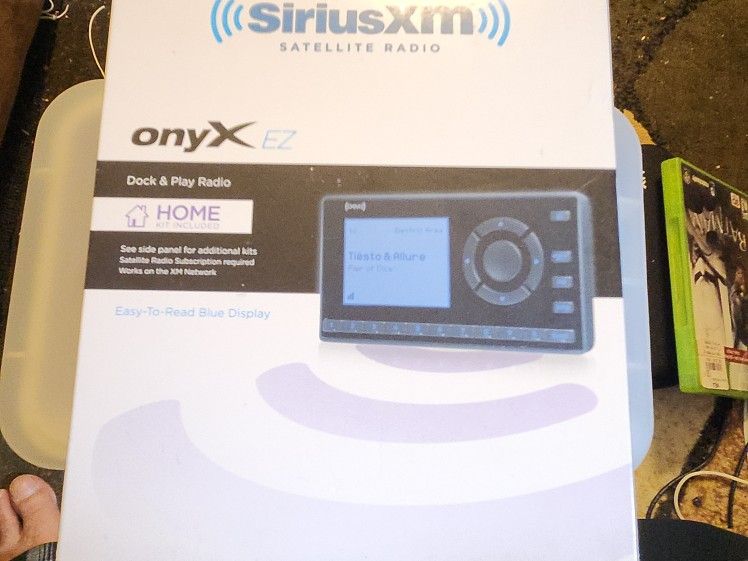 Siriusxm Satellite Radio Onyx Ez
