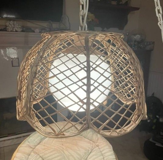 MCM Russell Woodard Spun Fiberglass Chandelier