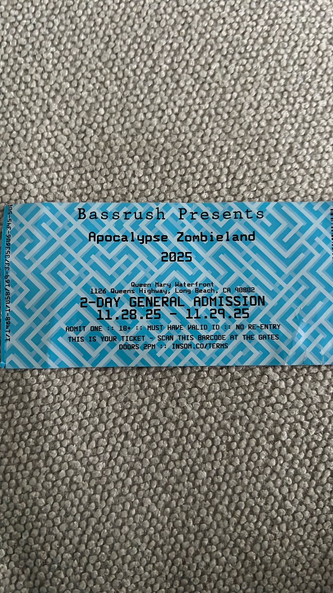 Apocalypse Saturday Pass