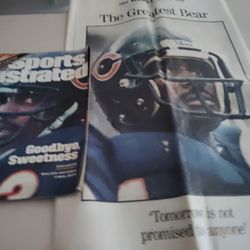Walter Payton memorabilia