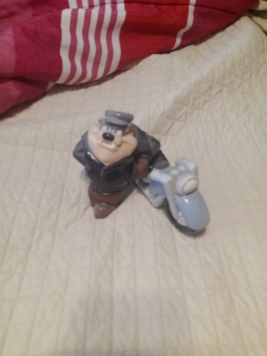 Taz Motorcycle Salt N Pepper Shakers