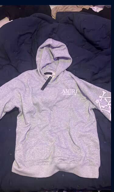 Grey Amiri Hoodie