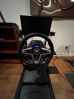 Racing Sim Setup - Thrustmaster T248, Next Level Racing F-GT Seat, PS4