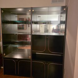 Curio Cabinet With Glass Shelves